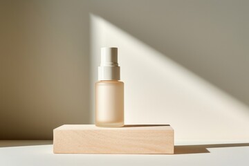 Wall Mural - Bottle cosmetics simplicity container.