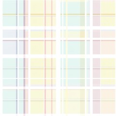 Canvas Print - Pastel Geometric Abstract Background with Grid Pattern