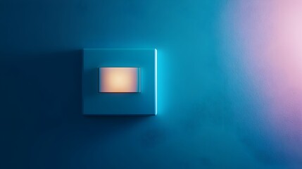 Poster - Illuminating a Different Reality A conceptual light switch that transforms the ordinary into the extraordinary revealing new perspectives and possibilities beyond the conventional