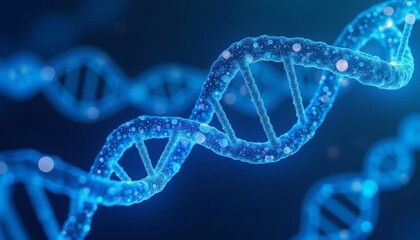 Wall Mural - exploring the blueprint of life dna double helix
