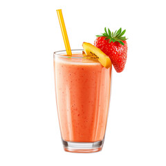 Wall Mural - Smoothie isolated on transparent or white background 