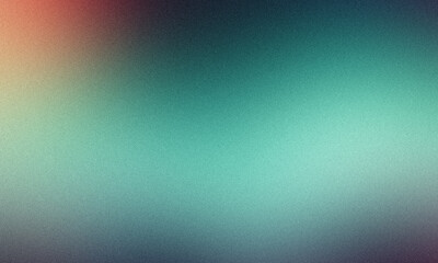 Poster - abstract gradient background with blue and orange tones and a textured effect