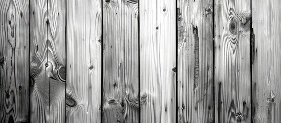 Poster - Black and white design on wood texture background attractive. Copy space image. Place for adding text and design