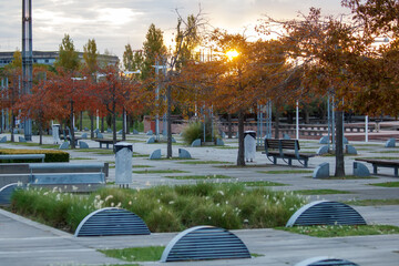 autumn in the park