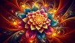 © KamarulAzizan - Luminous Abstract Blossom 4K HDR Ultra HD Wallpaper