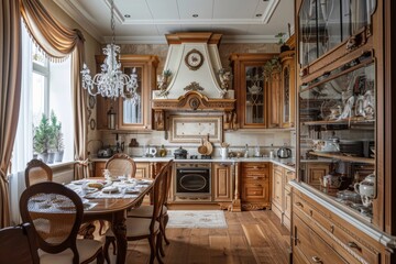 Interior of a French home