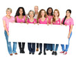 © Rawpixel.com - Diverse woman with a banner mockup transparent png