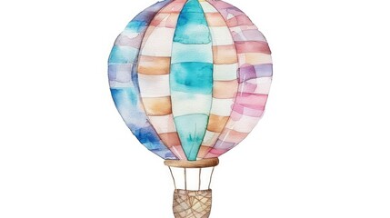 Sticker - a hot air balloon