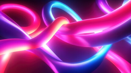 Poster - Abstract Neon Lights