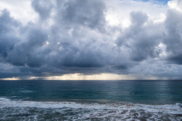 Ocean and clouds
