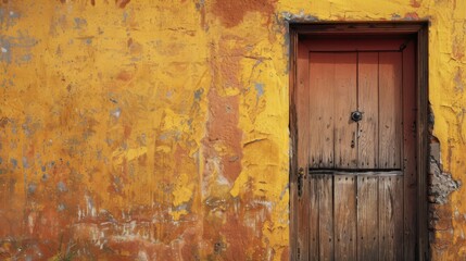 Wall Mural - old door