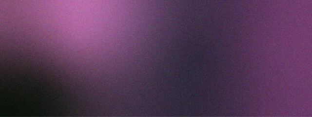 Sticker - Dark Abstract Gradient Background with Purple and Black Tones. Gradient with rough, grain, noise, bright spots texture. Violet Grainy noise gradient with  black, night, dark, evening, space