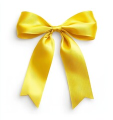 Aufkleber - Stock technology created gold gift bow isolated on white