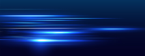 Poster - high speed line movement design. hi-tech. abstract technology background. vector illustration.