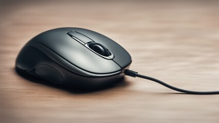 computer mouse on the table