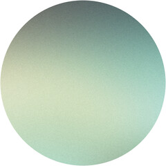 Wall Mural - Circle with a textured gradient, shifting from pale yellow to green on a see through backdrop