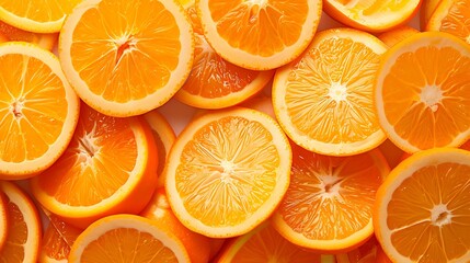 Poster - shades of orange, fun, tangy : Generative AI