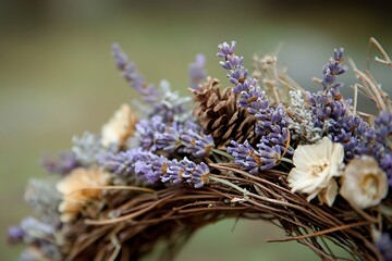 Sticker - close up of lavender flowers