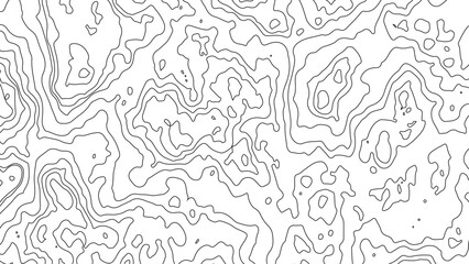 Transparent Topographic line map. Modern design with White background with topographic wavy pattern design, 