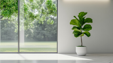 High-tech PVC window frame with integrated smart sensors displaying energy usage data on a digital screen innovative home automation and eco-friendly design 