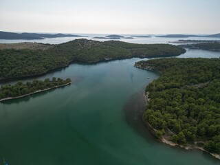 Naklejka na meble Beautiful Croatian coast of the Adriatic Sea