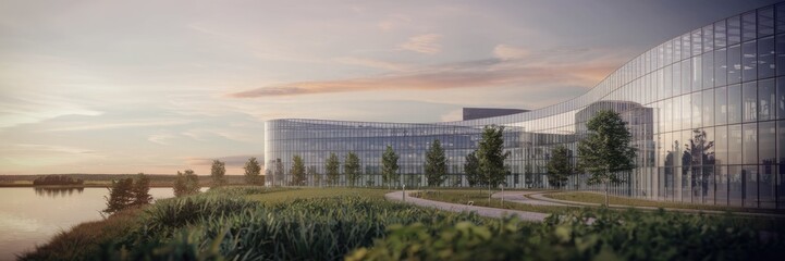 Poster - 3D architectural illustration and rendering design