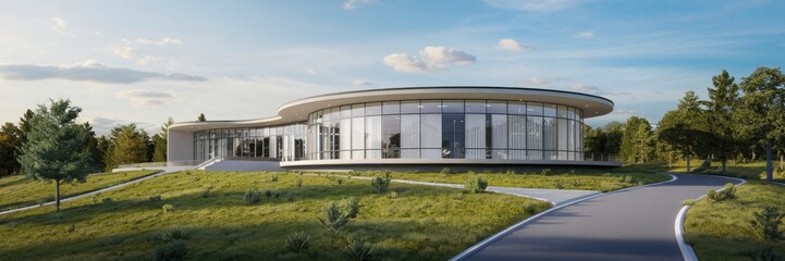Poster - Contemporary Architectural Design - 3D Visualization
