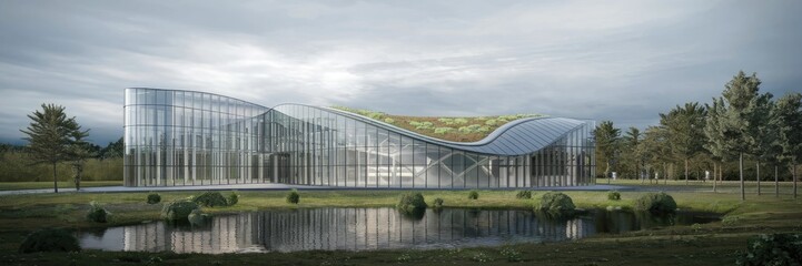 Poster - Contemporary Architectural Design - 3D Visualization