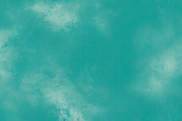 Vibrant Turquoise Grunge Noise Background Texture for Design