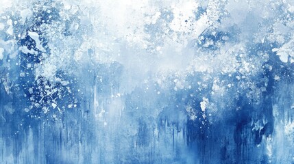 Poster - Abstract winter themed backdrop