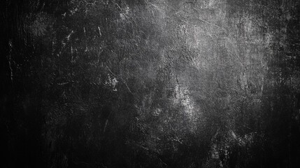 Poster - Dark grunge textured background in monochrome tones