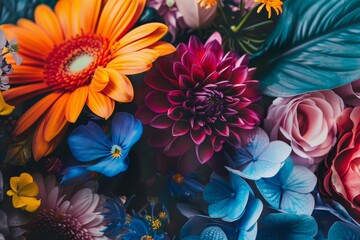 Poster - Bold color combinations that pop