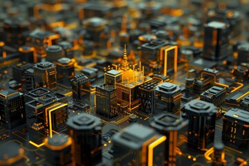 Poster - Electric circuits power the functionality of microchips