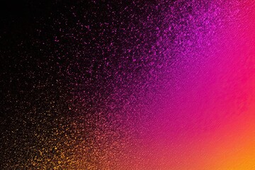 Vibrant Purple Orange Black Gradient Background with Glowing Pink Magenta Texture