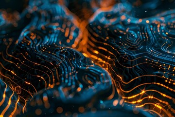 Poster - AI algorithms optimize decision-making processes in real-time