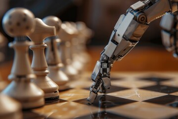 Poster - AI algorithms optimize decision-making processes in real-time