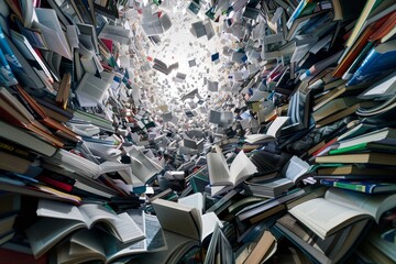 Aufkleber - An information overload leads to unexpected insights