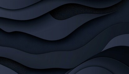 Abstract lines against a navy blue background