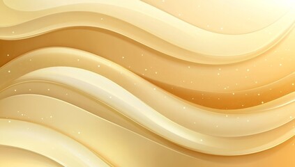 Sticker - A gold gradient blurred background set against a soft glowing backdrop, a texture for the background of your design