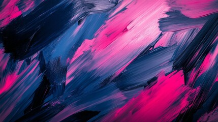 Wall Mural - A black and pink abstract background, a dark background for an abstract painting