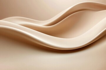 Aufkleber - brown template radial gradient effect wallpaper background / white brown gradient abstract backgroun