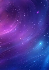 Wall Mural - starry sky and purple galaxy in the night, vertical background