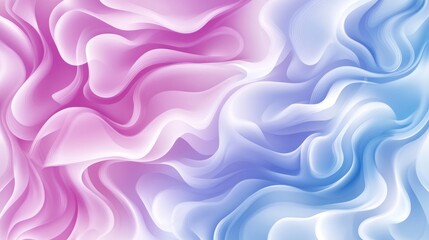 Poster - Decorative abstract texture background with colorful and soft fabrics waving in the wind for a serene and calm horizontal background wallpaper in pastel hues