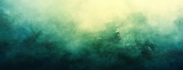 Aufkleber - a dark green blue glowing grainy gradient background noise texture backdrop for a website header ban