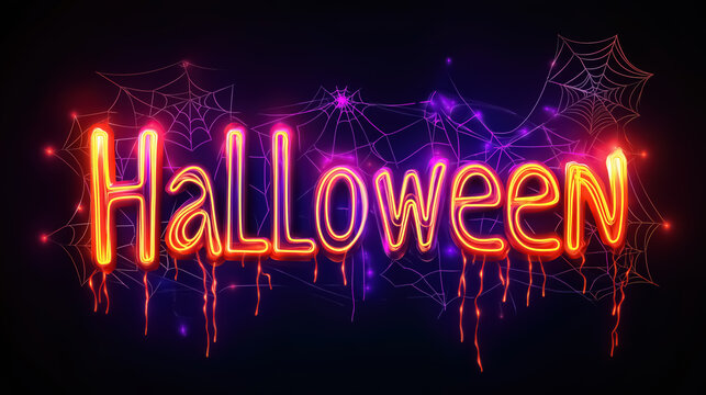 A neon sign that reads 