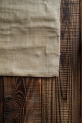 Poster - A pair of scissors resting on a piece of fabric