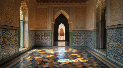 Wall Mural - Intricate Moroccan Architecture