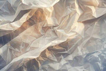 Poster - A close-up shot of a sheet of paper on a table, providing an intimate view of the texture and details