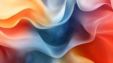 Poster - Smooth Abstract Shapes in Elegant Minimalist Design for Premium Branding and Websites