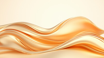 Wall Mural - Golden smooth background. 